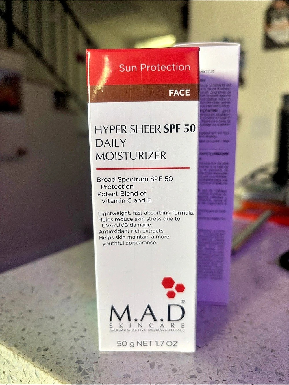 M.A.D Skincare Hyper Sheer SPF 50 Daily Moisturizer